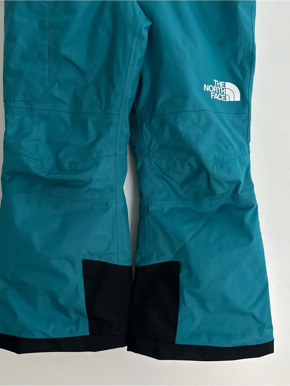 The North Face Girls Dryvent Winter Warm Snow Pants Turquoise Blue Size XS(6)
